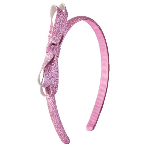 Cherokee Infant Toddler Girls' Bow Headband - Pink