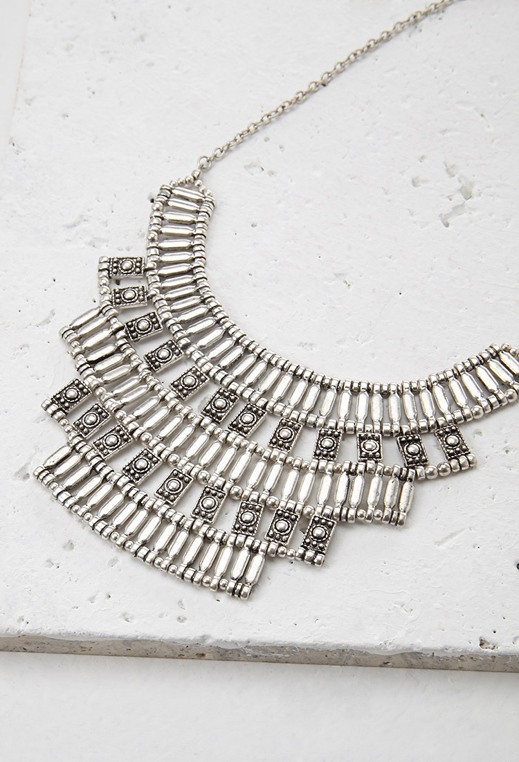 Tiered Tribal-Inspired Necklace