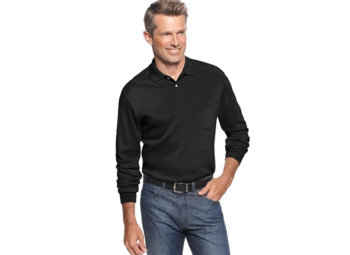 John Ashford Long Sleeve Shirt, Interlock Polo Shirt 