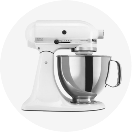 KitchenAid 5Qt Artisan Mixer - White