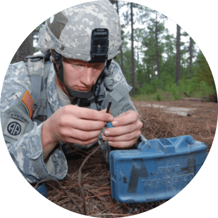 Claymore Anti-personnel Mine Test