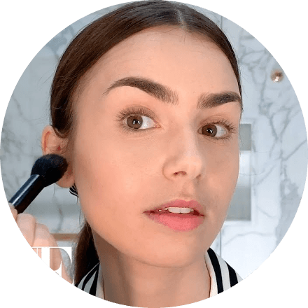  How Lily Collins Does French Girl Beauty