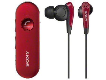 Sony Wireless Stereo Dynamic In-Ear Headset - MDR-EX31BN/R (Red) Bluetooth power cLass2 Ver.3