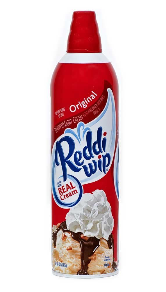 Conagra Reddi Whip Real Cream Whipped Topping, 15 Ounce -- 12 per case.
