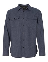 Burnside - Solid Long Sleeve Flannel Shirt - B8200