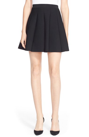 Women's Parker 'Zoey' Pleat A-Line Skirt