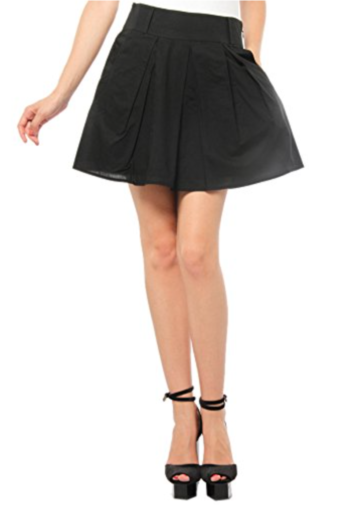 XnY Women's Pleated Skirt