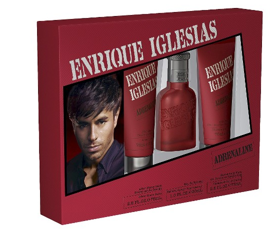 Men's Adrenaline By Enrique Iglesias Fragrance Gift Set - 3 Pc