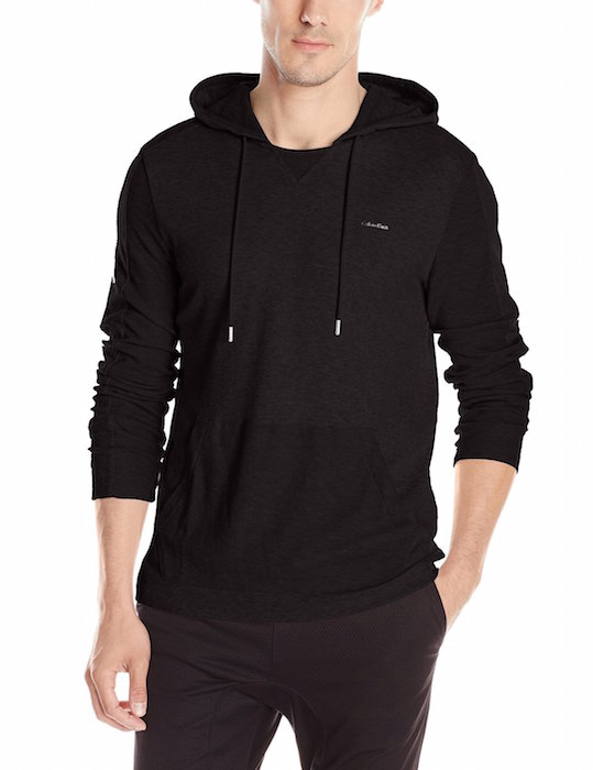 Calvin Klein Men's Long-Sleeve Blocked Interlock Hoodie Sweatshirt