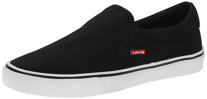 levi's slip on sneakers
