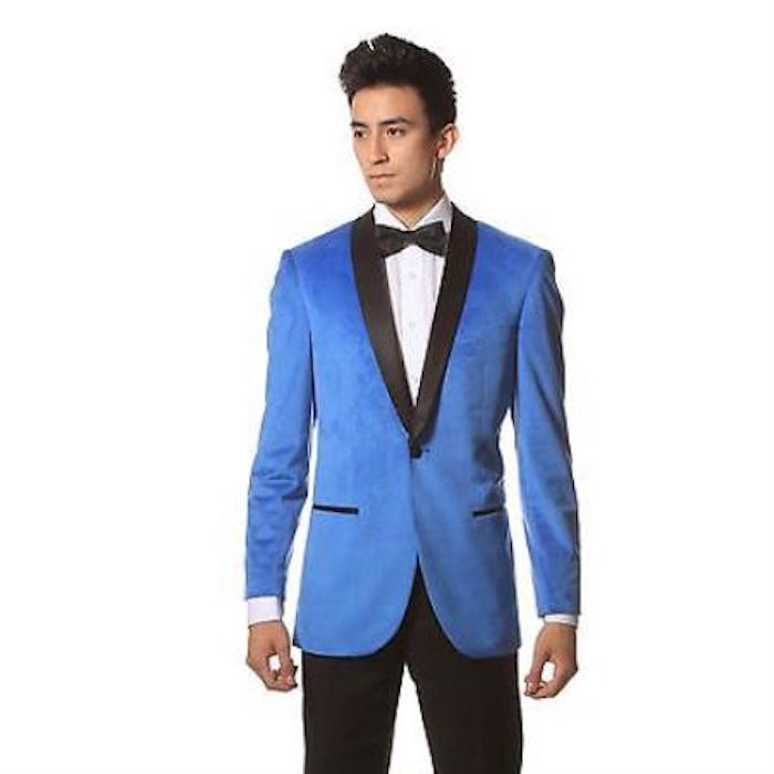 Ontrends Men's Psy Gangnam Tuxedo Jacket & Shirts & Bow-Tie Set | Blingby