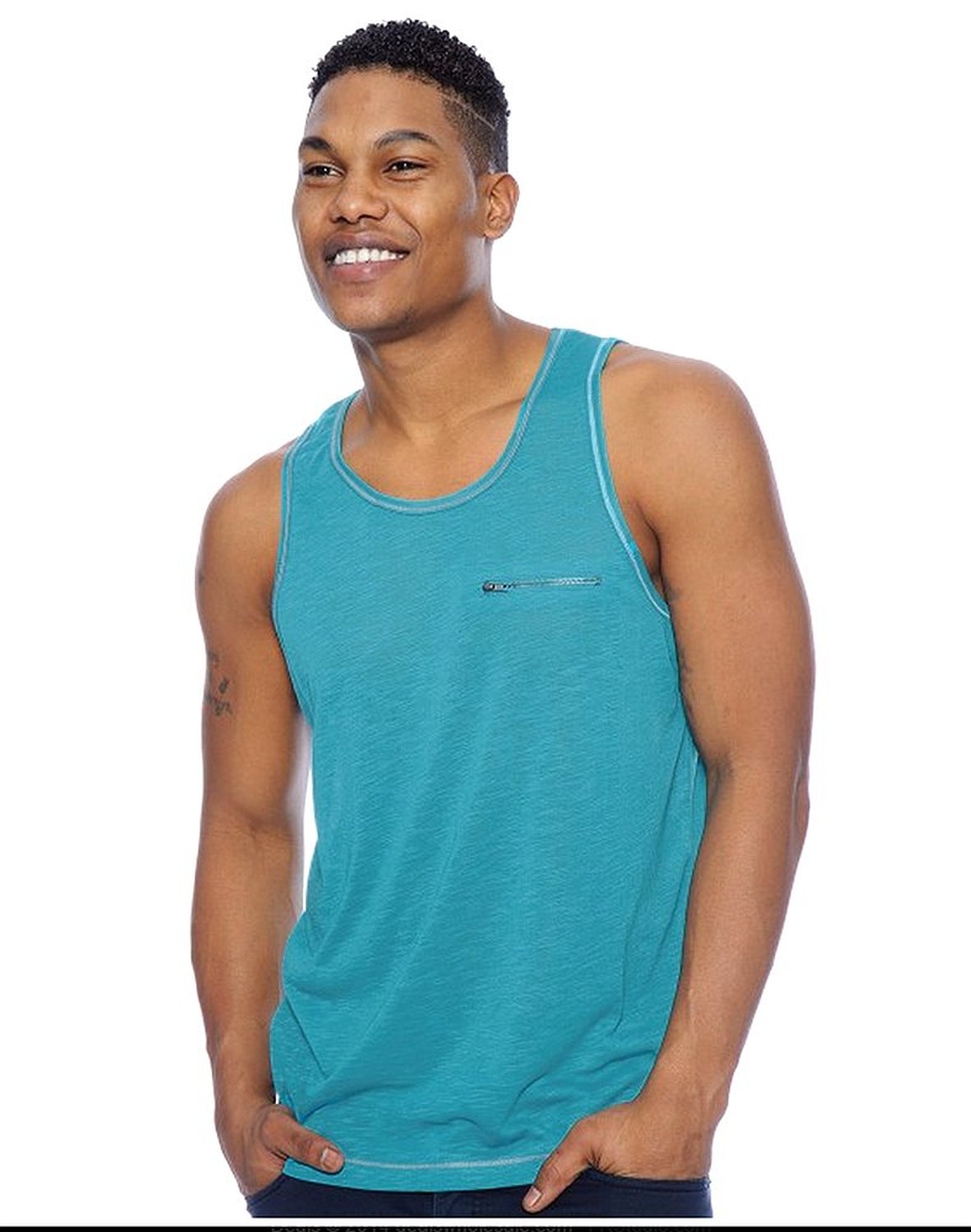 Enimay Men's Summer Hulk Sport Solid Color Beach Tank Slim Fit Gym Muscle Shirt