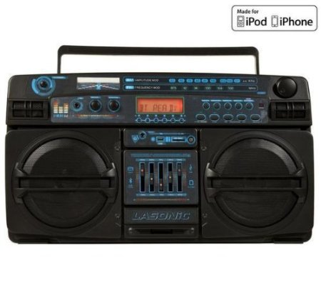 Lasonic i-931BT Portable Ghetto Blaster Boom Box Stereo with Built-In Bluetooth