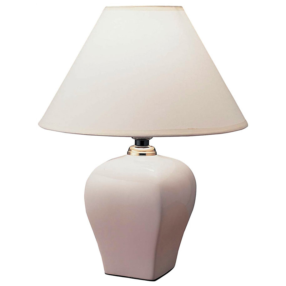 Ceramic Table Lamp - Ivory