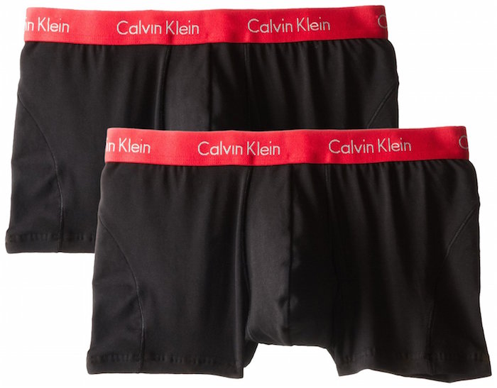 Calvin Klein Men's 2 Pack Prostretch Trunk, Black, X-Large