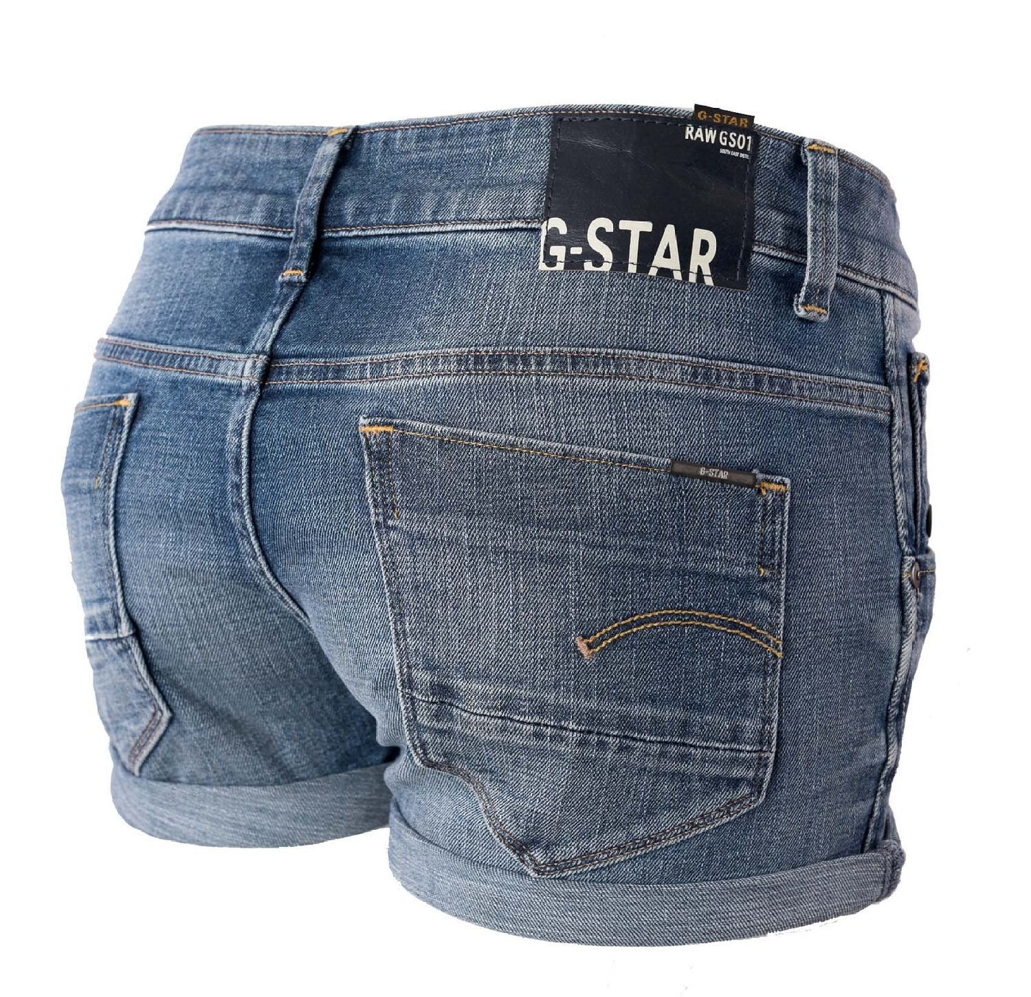 g star shorts womens