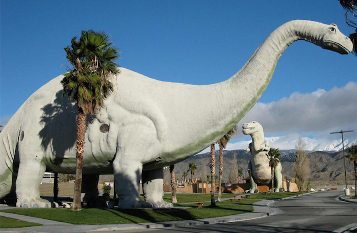 Travel To The Cabazon Dinosaurs, Cabazon, California!
