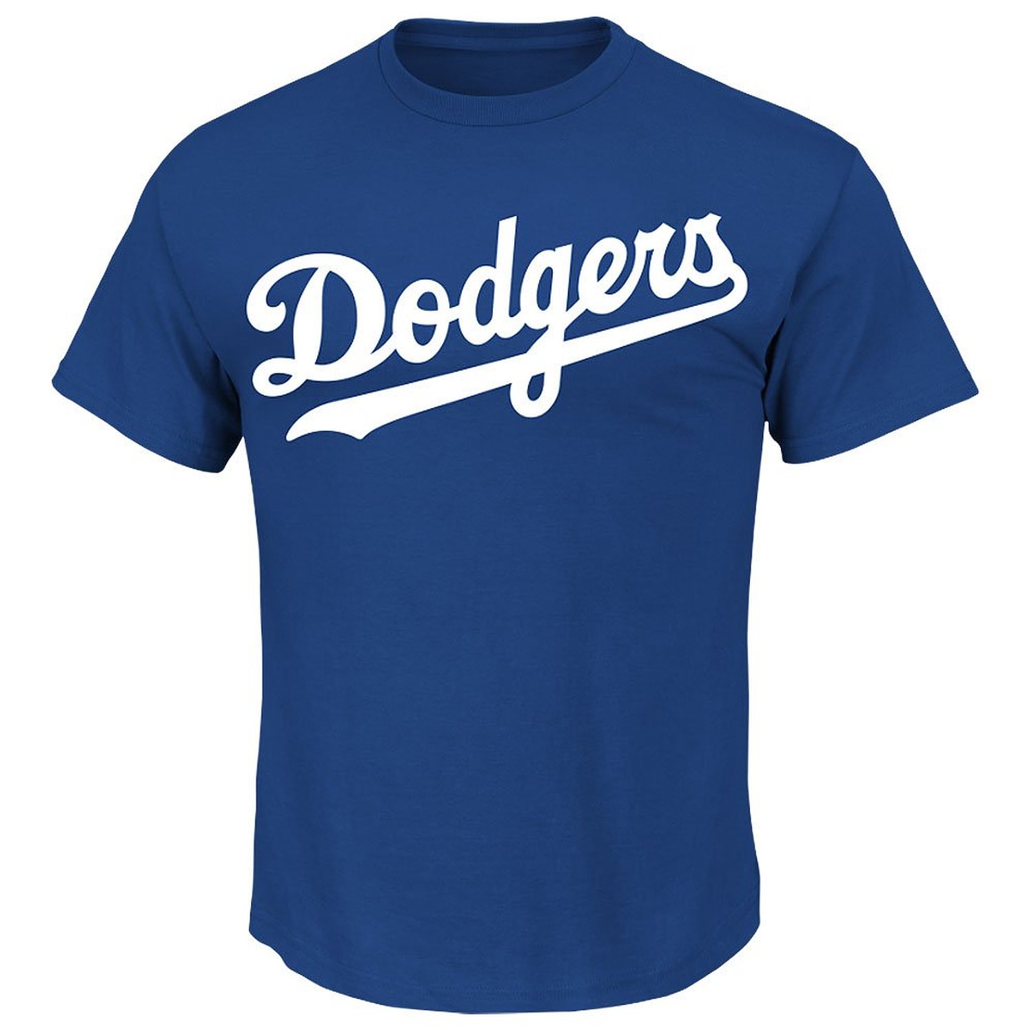 Majestic Adult Mlb La Dodgers Logo T-Shirt