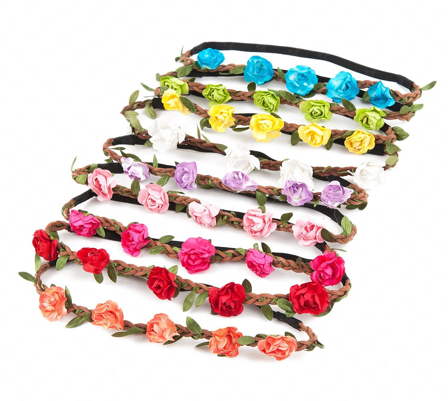 Ema Jane - Bohemian Rose Floral Headbands