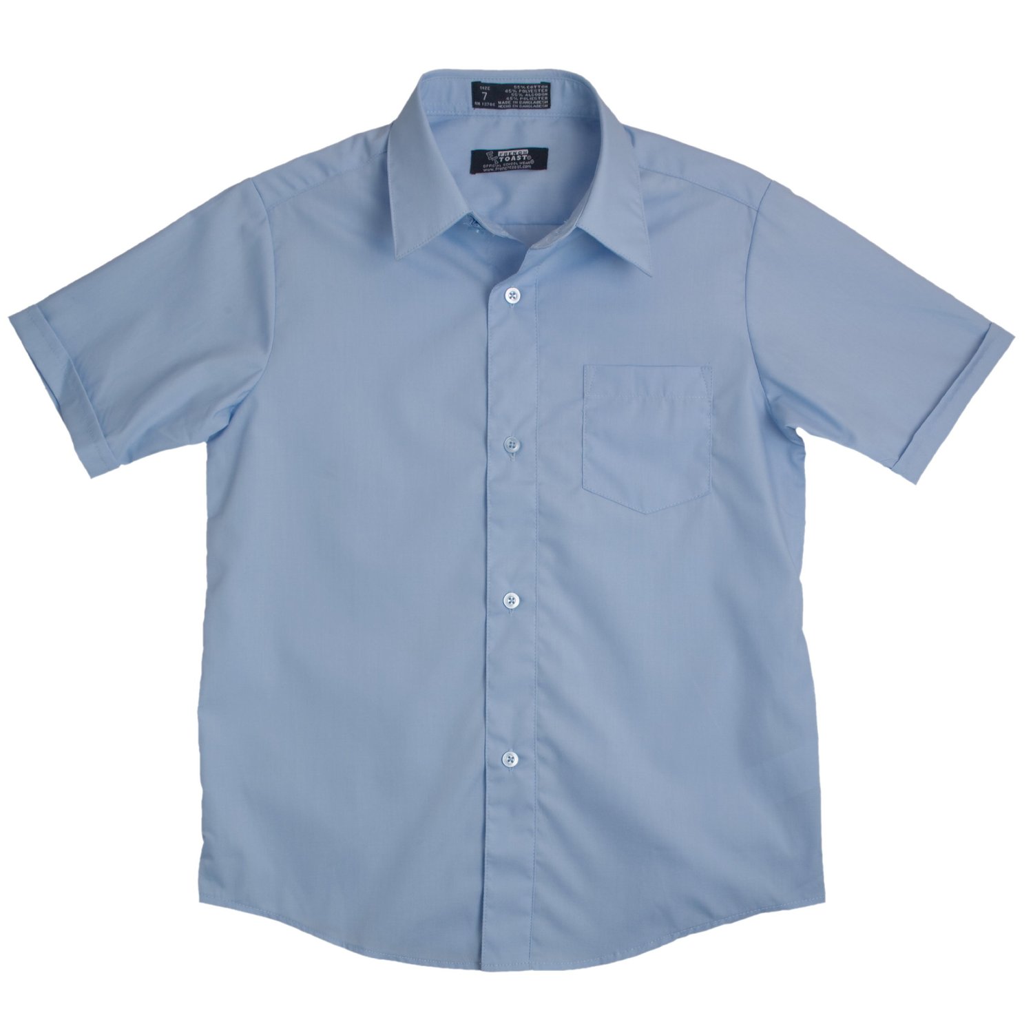 French Toast Boys School Uniform Short-Sleeve Oxford Shirt