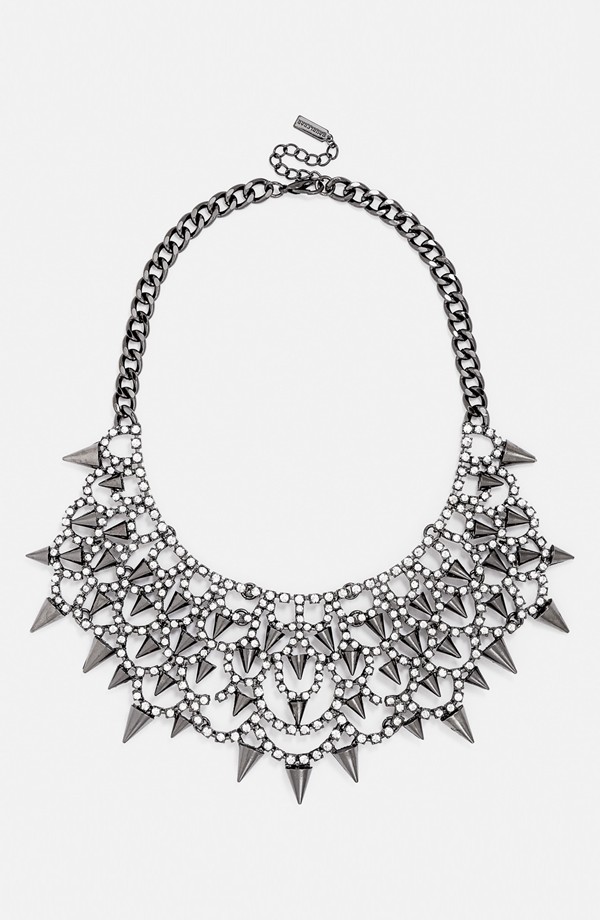 BaubleBar 'Gothic Fang' Bib Necklace