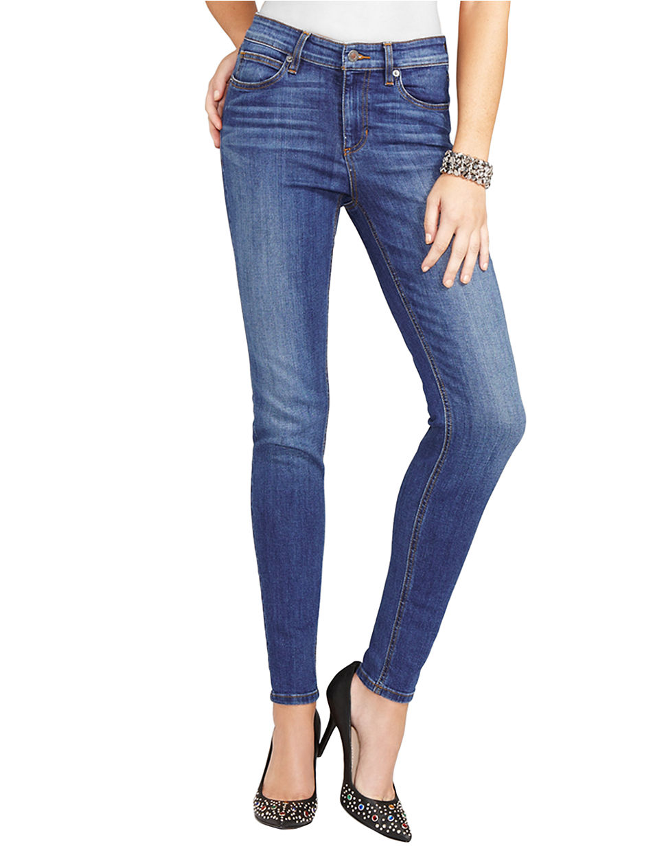1981 High-Rise Skinny Jeans In Lyon Wash