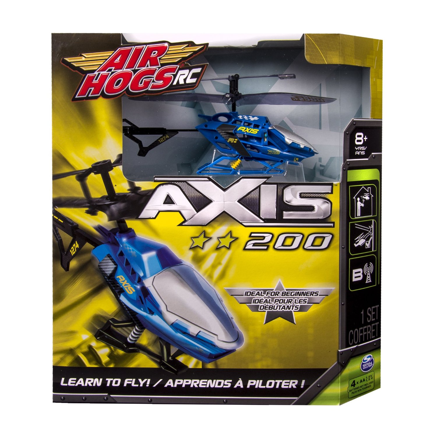 Air Hogs RC Axis 200X R/C Helicopter - Black