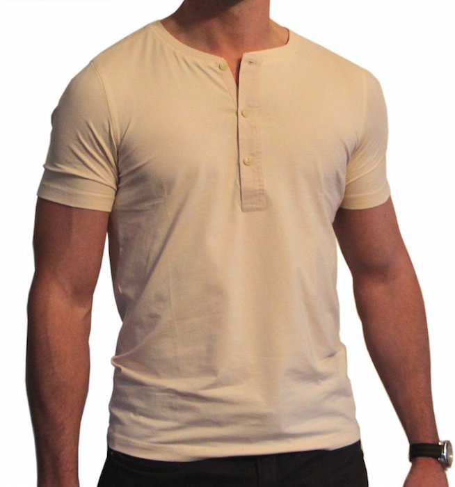 James Perse 'Suvin Jersey' Long Sleeve Henley