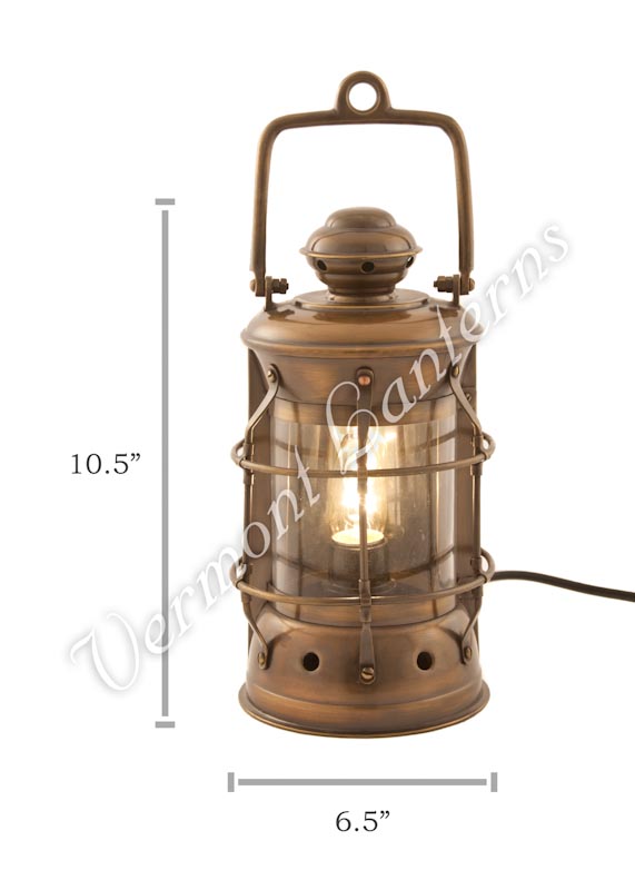 Nautical Lamps - Antique Brass Masthead Lantern