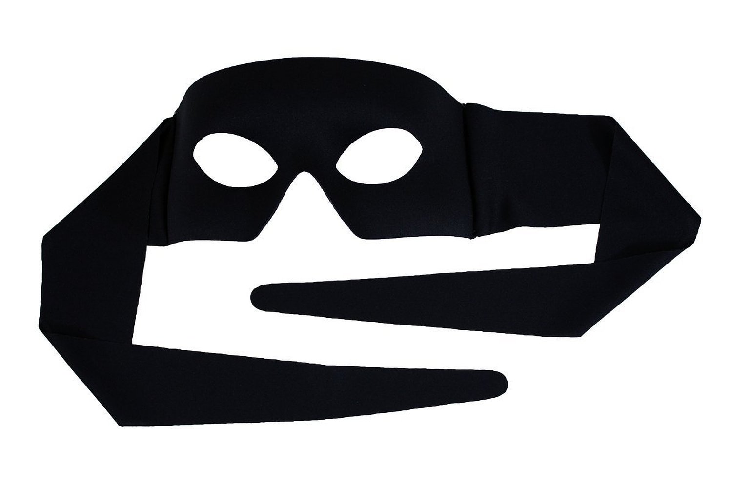 Success Creations USA Men's Verona With Tie Masquerade Mask
