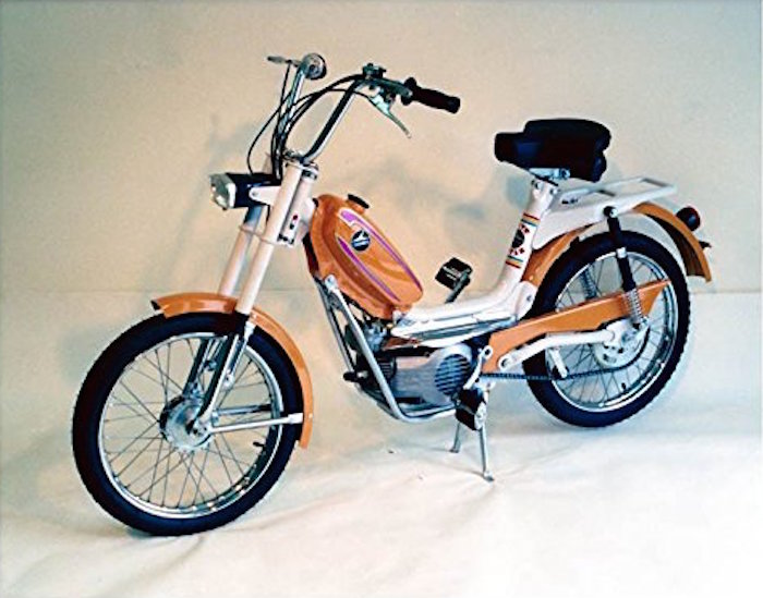 1976 Carabela Pedalmatic Moped Motorcycle Photo Poster