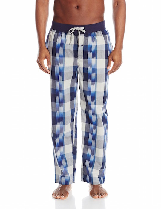Kenneth Cole REACTION Men's Space Dyed Plaid Pajama Pant | Blingby