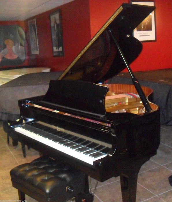 2005 Hallet Davis & Co Baby Grand Piano, 4' 11\