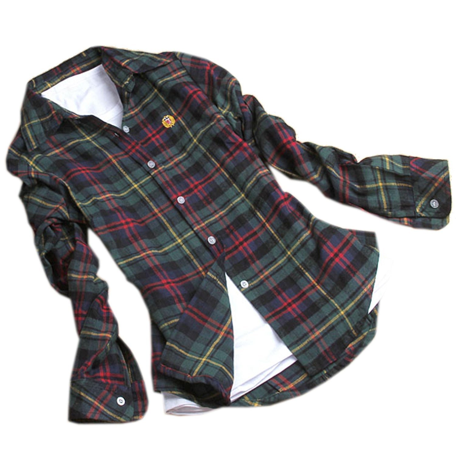 Saint Laurent Oversize Check Flannel Shirt | Blingby