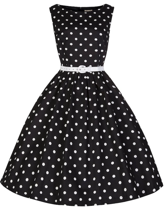 Lindy Bop 'Audrey' Classy Vintage Style 1950's Rockabilly Swing Evening Dress