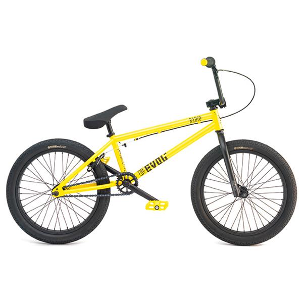 Radio Evol Bmx Bike Yellow 20In/20.5In Top Tube 2015
