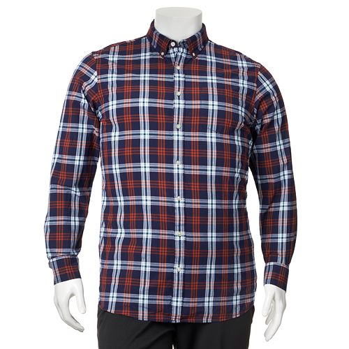 Sonoma Life + Style Plaid Button-Down Flannel Shirt - Men