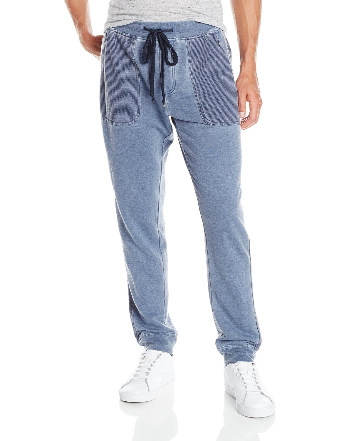 Buy CALVIN KLEIN JEANS Solid Polyester Cotton Slim Fit Mens Track Pant |  Shoppers Stop