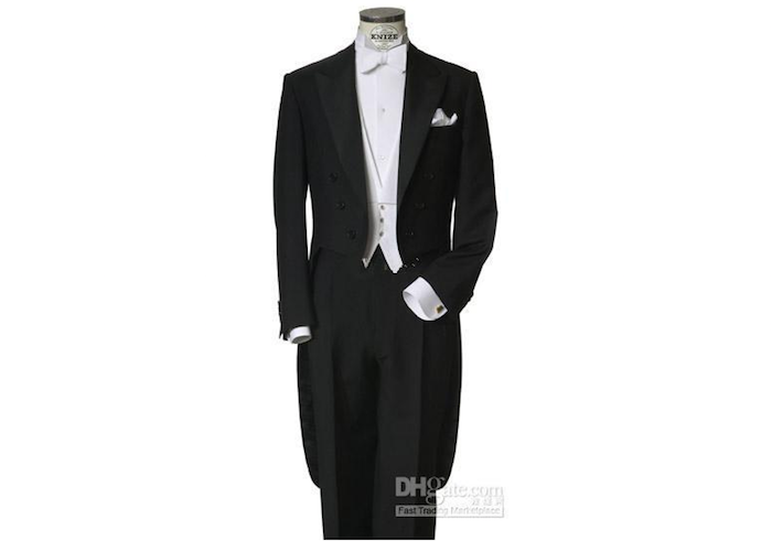 Custom Made to Measure Classic Black Tailcoats