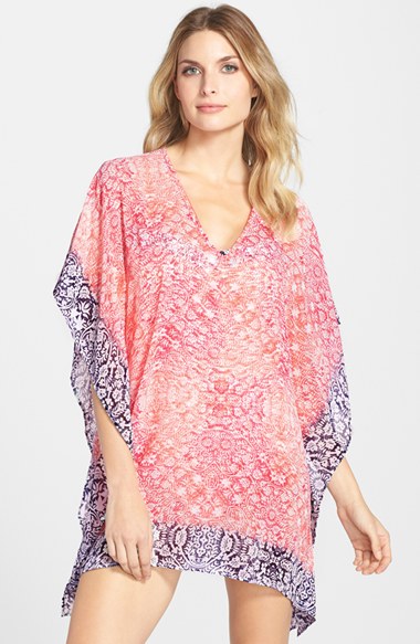 Tommy Bahama Coral Medallion Tunic Swim Cover Up