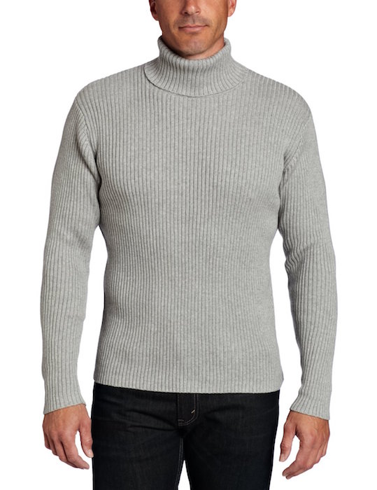 Alex Stevens Men's Ribbed Turtleneck Sweater