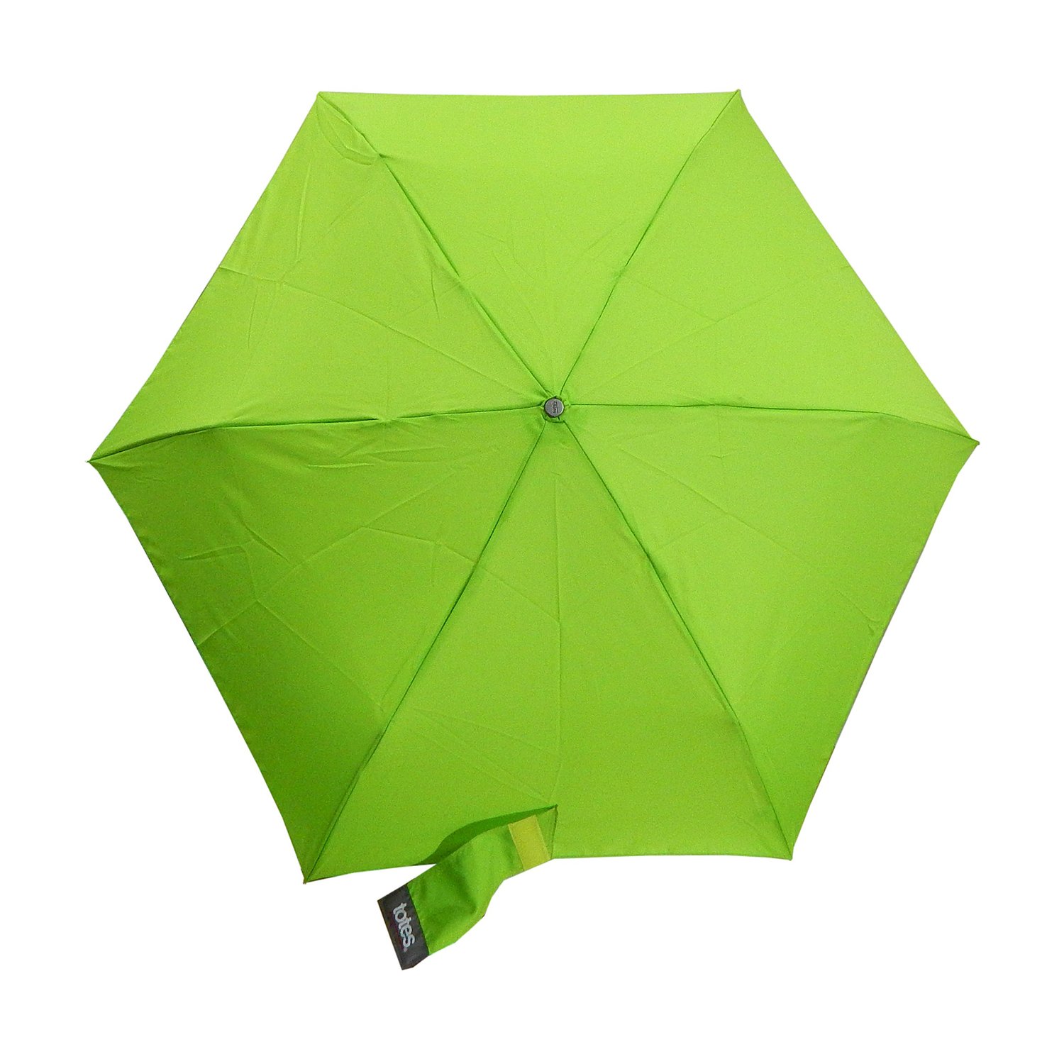 Totes Super Light Weight Compact Folding Umbrella - Manual Open