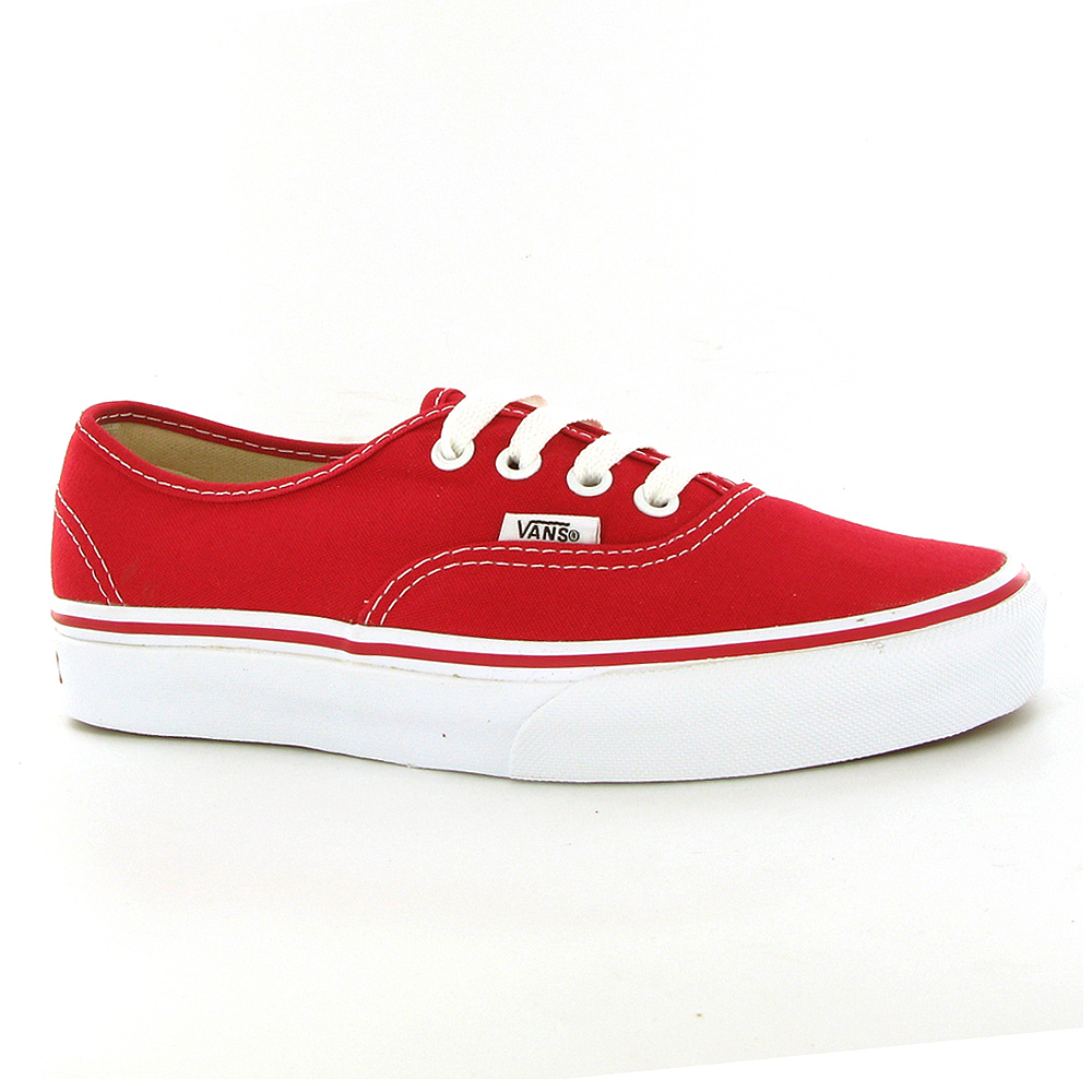 Vans Classic Authentic Red Womens 