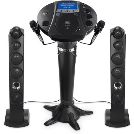 Singing Machine Ism1030Bt Bluetooth Pedestal Karaoke System With Tablet Cradle And 7\