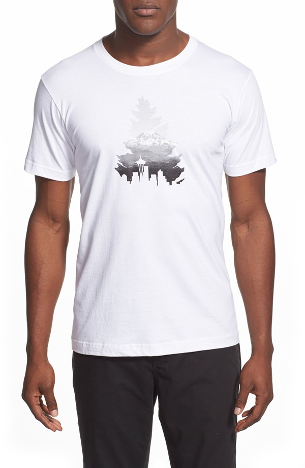 Casual Industrees 'Johnny Tree Rainier' Graphic T-Shirt