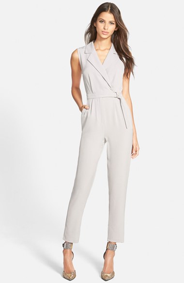 Women's Missguided Sleeveless D-Ring Jumpsuit