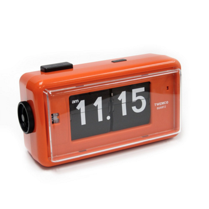 TWEMCO Alarm Flip Clock AL30 – Orange