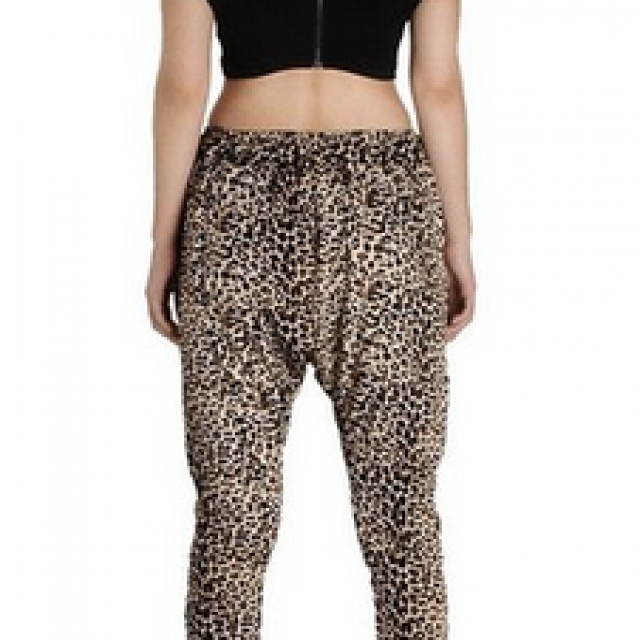 Ayliss Women's Leopard Harem Pant