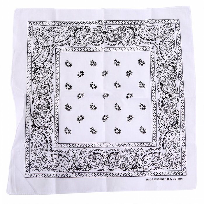 HDE Paisley Print Design Bandana Cotton Handkerchief Headwrap