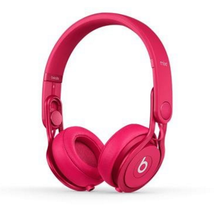 Beats MixR Professional DJ Headphones, Color Pink